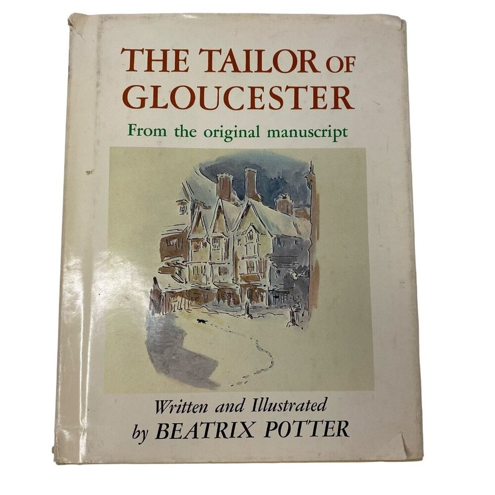 The Tailor of Gloucester by Beatrix Potter 1st ed HC DJ Frederick Warne & Co